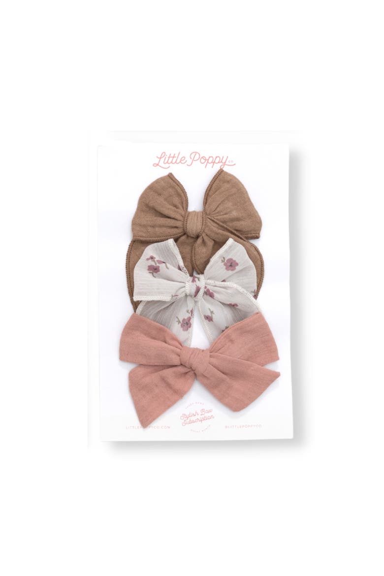 The Bow Clip Set, Main, color, The Monet
