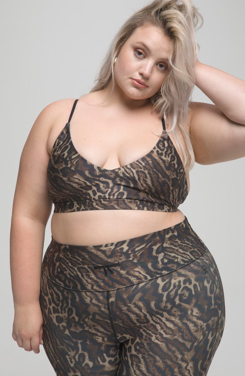 Good American Slim Racerback Bra, Alternate, color, 