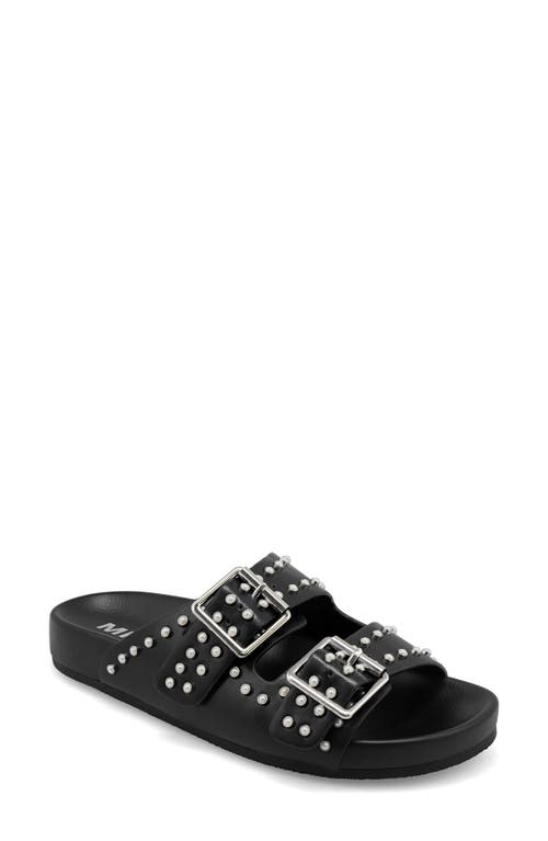 Mia Brooklyn Slide Sandal In Blackblack