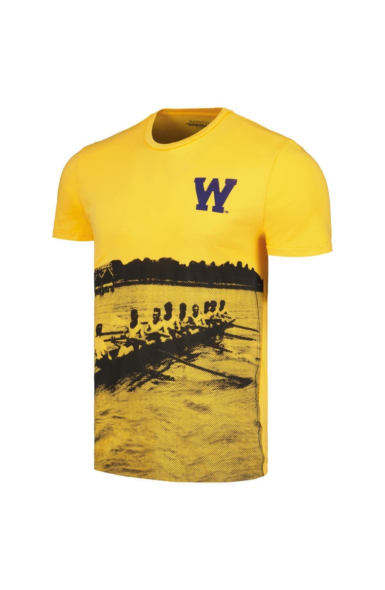 BLUE 84 Men's Blue 84  Gold Washington Huskies Rowing The Boys in the Boat T-Shirt, Alternate, color, 