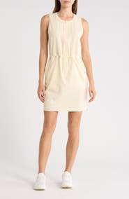 Z by Zella Venture Sleeveless Front Zip Utility Dress