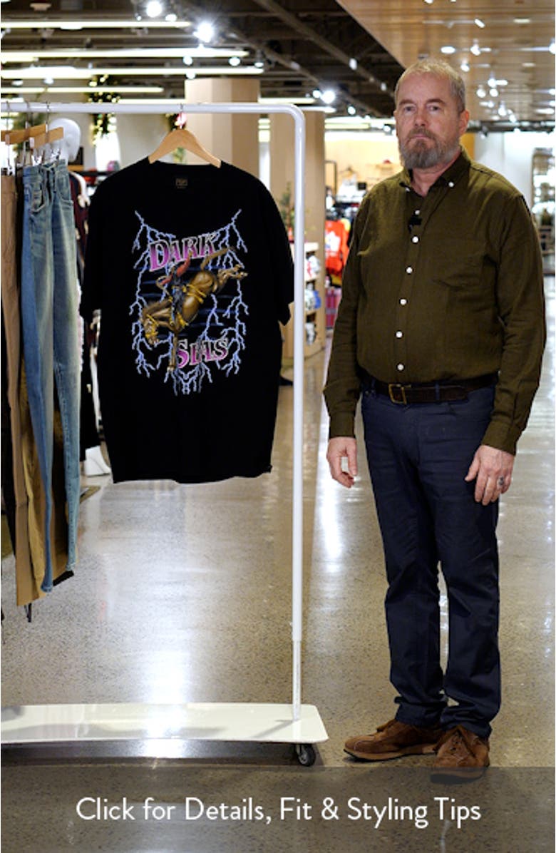 Saddle Bronc Cotton Graphic T-Shirt, sales video thumbnail