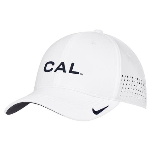 Men's Nike White Cal Bears 2026 On-Field AeroBill SwooshFlex Dri-FIT Hat