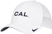 Nike Men's Nike White Cal Bears 2026 On-Field AeroBill SwooshFlex Dri-FIT Hat
