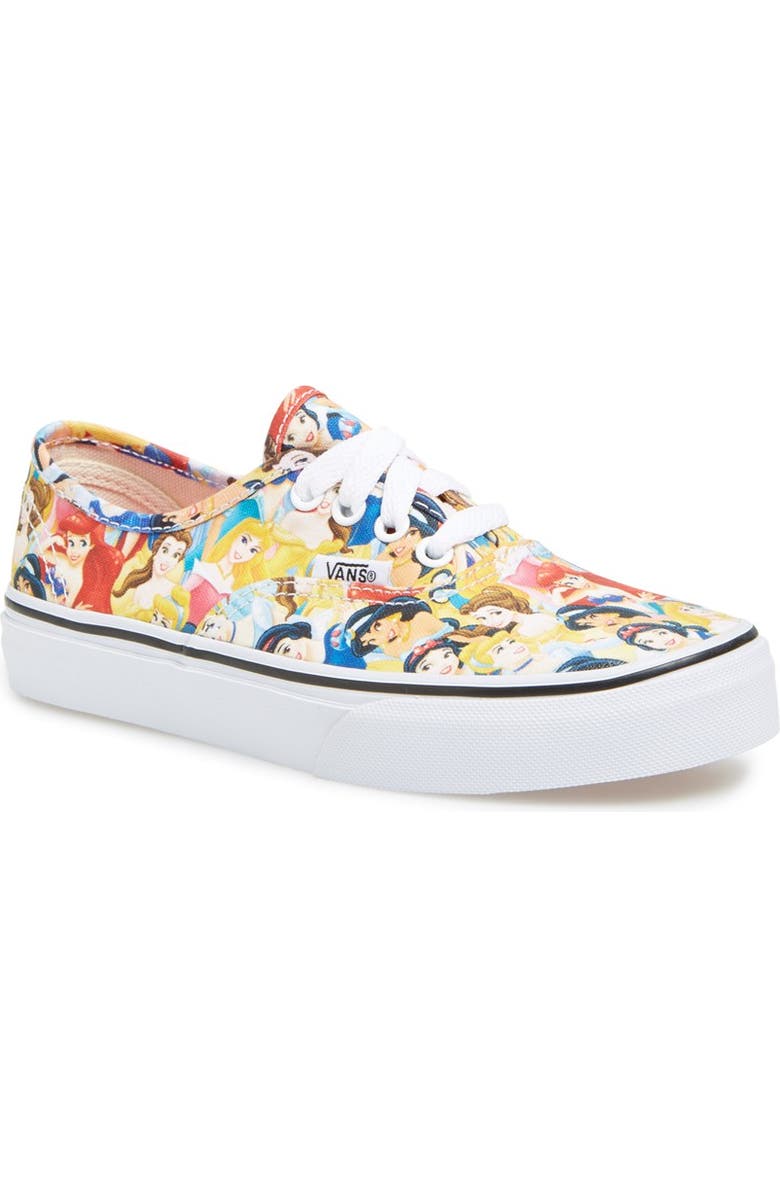 Vans 'Authentic - Disney<sup>®</sup> Princesses' Sneaker, Main, color,