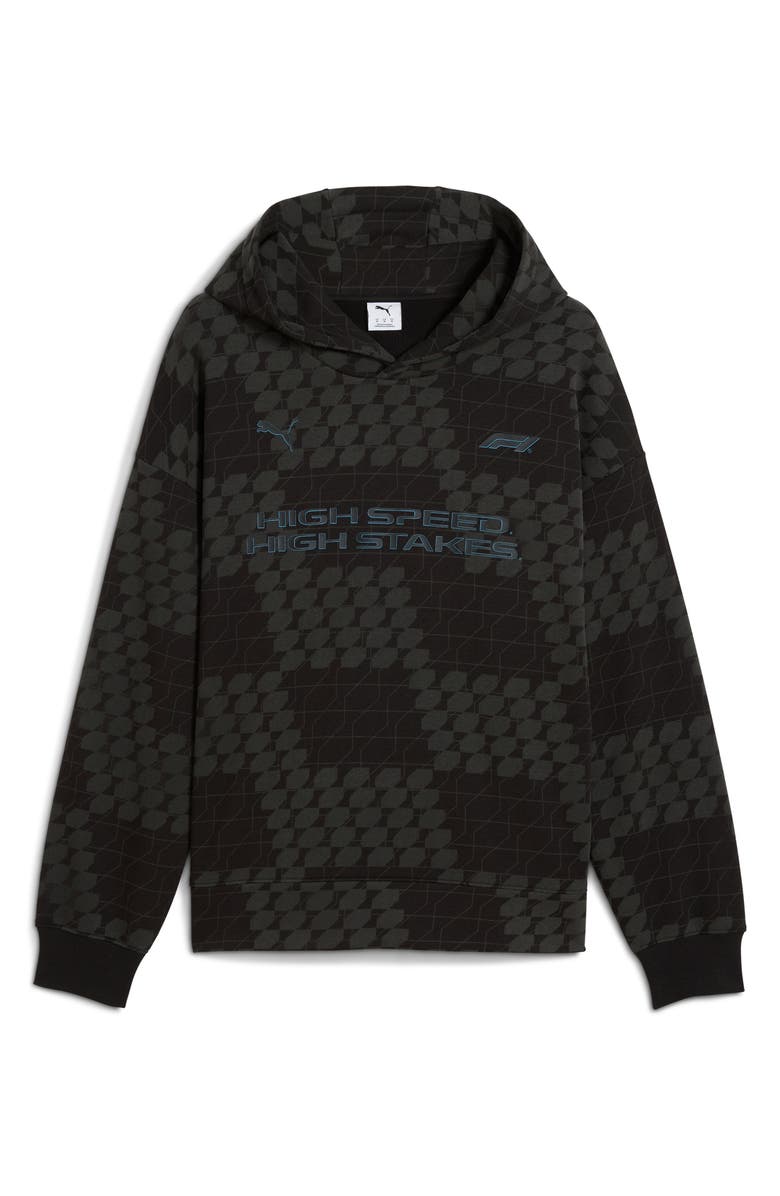 PUMA F1 Ultimate Racing Hoodie, Alternate, color, Puma Black