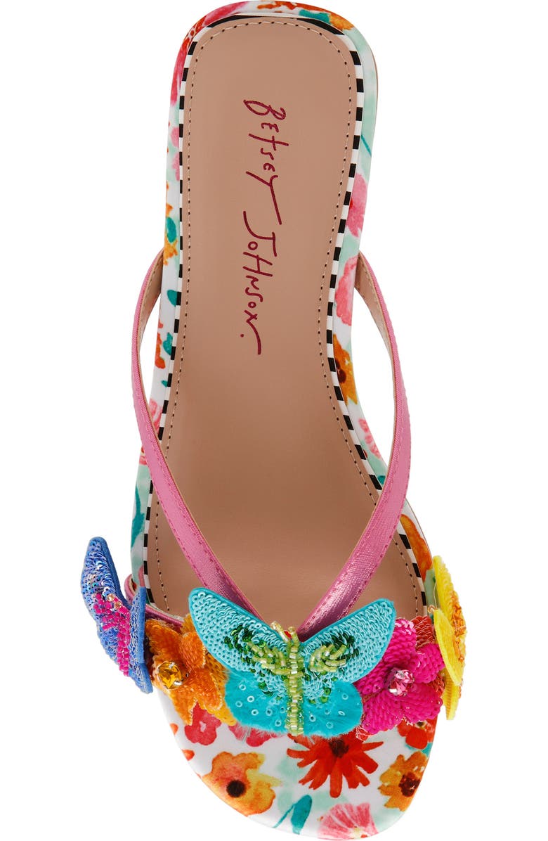 Betsey Johnson Sellena Slide Sandal, Alternate, color,