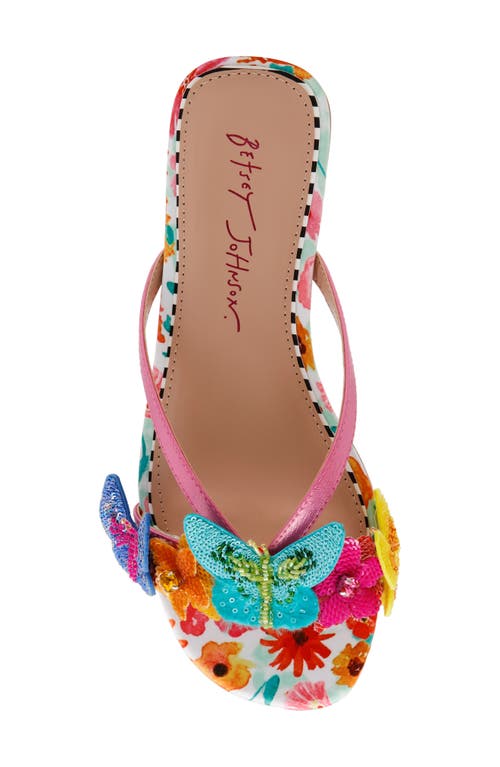 BETSEY JOHNSON BETSEY JOHNSON SELLENA SLIDE SANDAL 