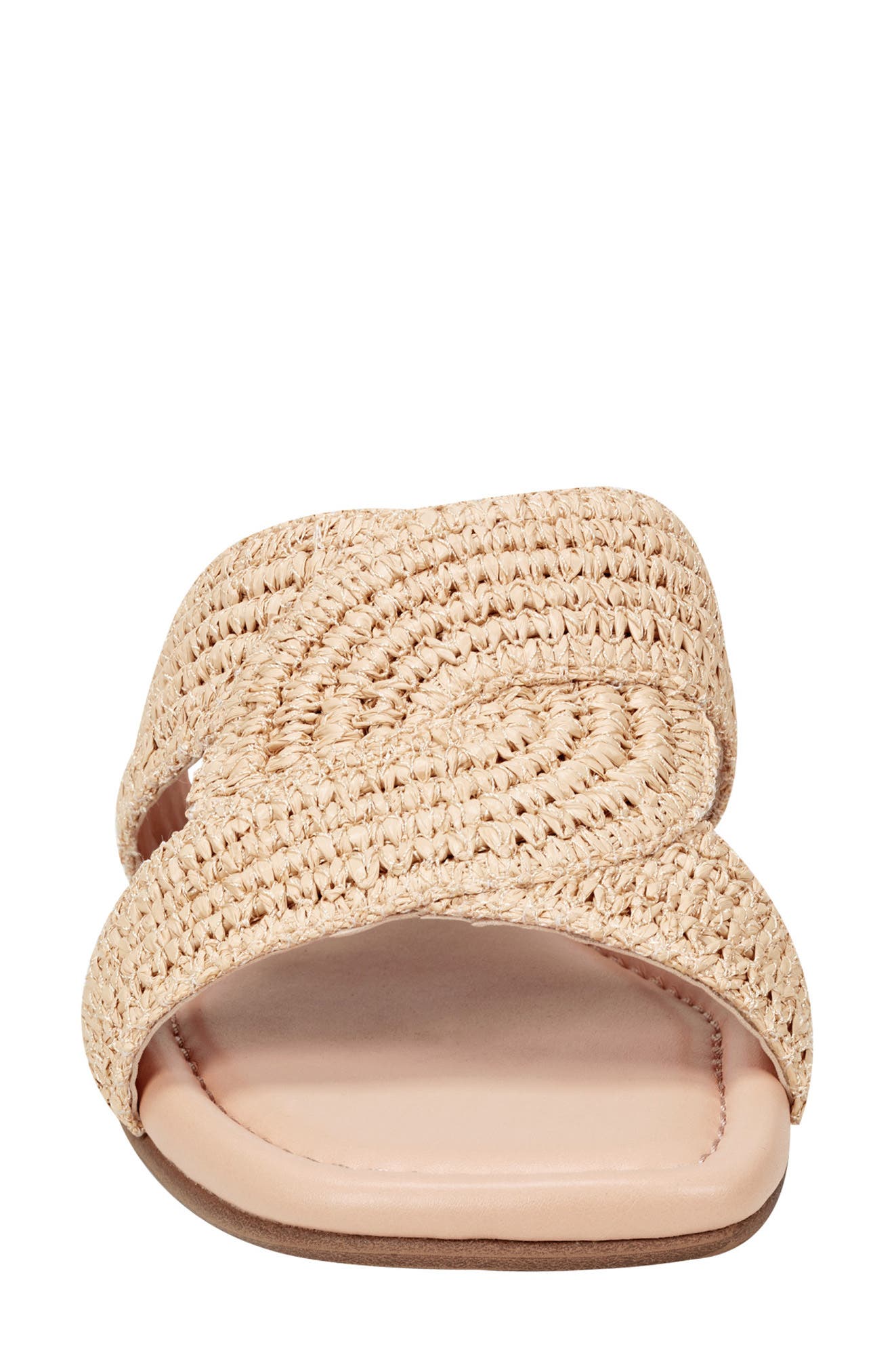 Navie Slide Sandal, Alternate, color, NATURAL