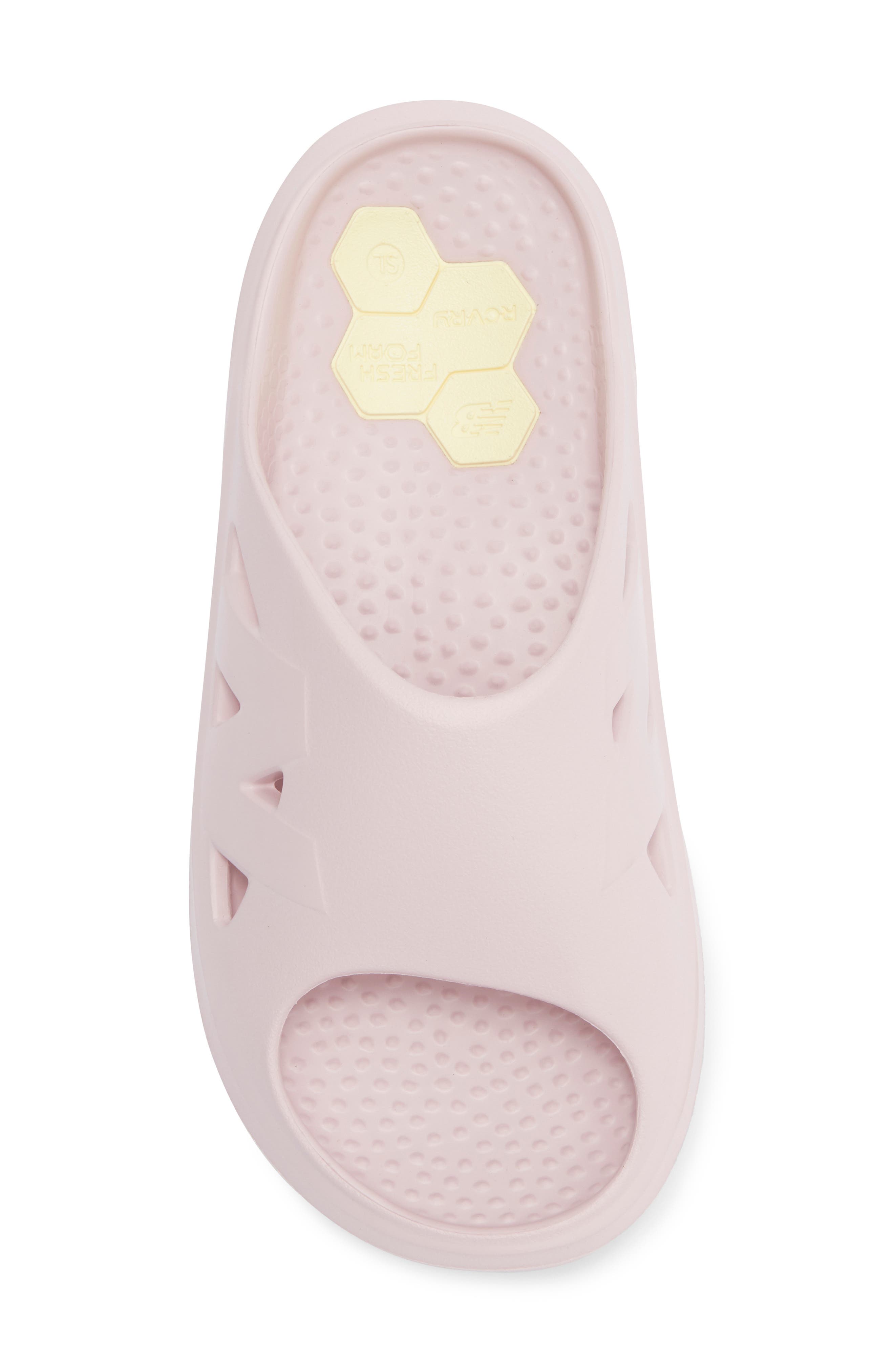Cvrys Slide Sandal, Alternate, color, TWILIGHT HAZE/ PARCHMENT