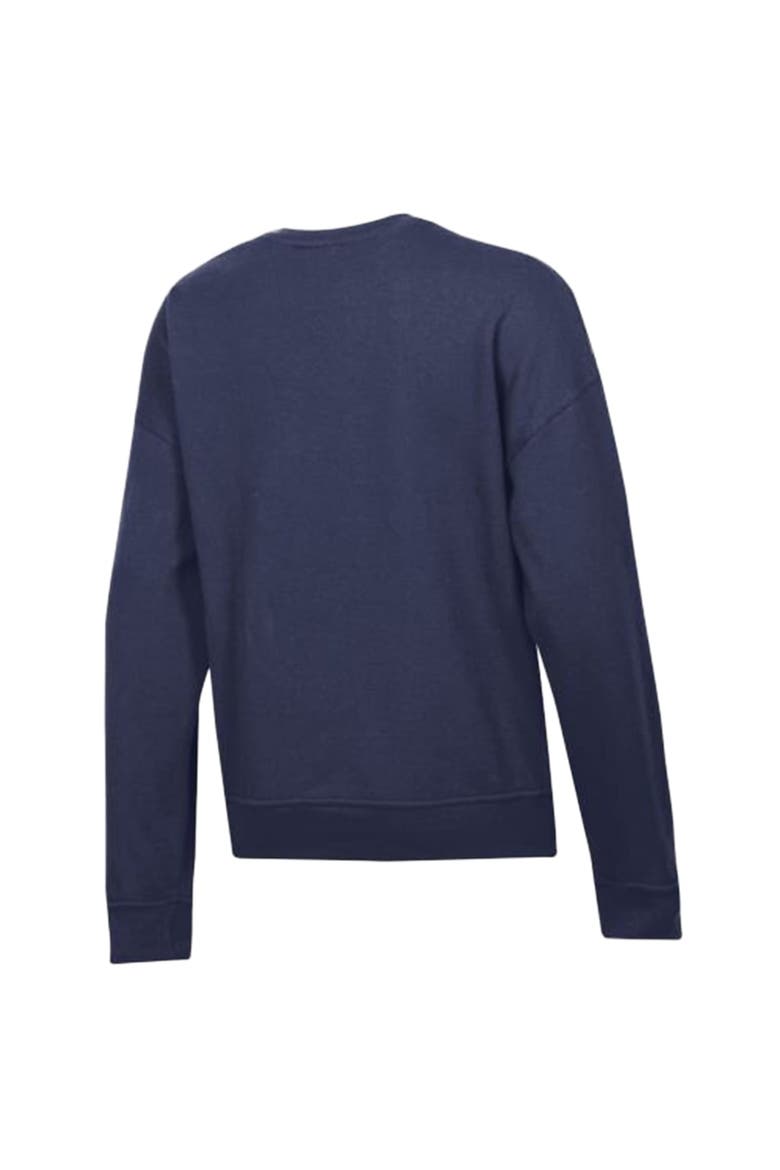 Women's Champion  Navy Chicago Bears Powerblend Fleece Sweatshirt, Alternate, color, Navy
