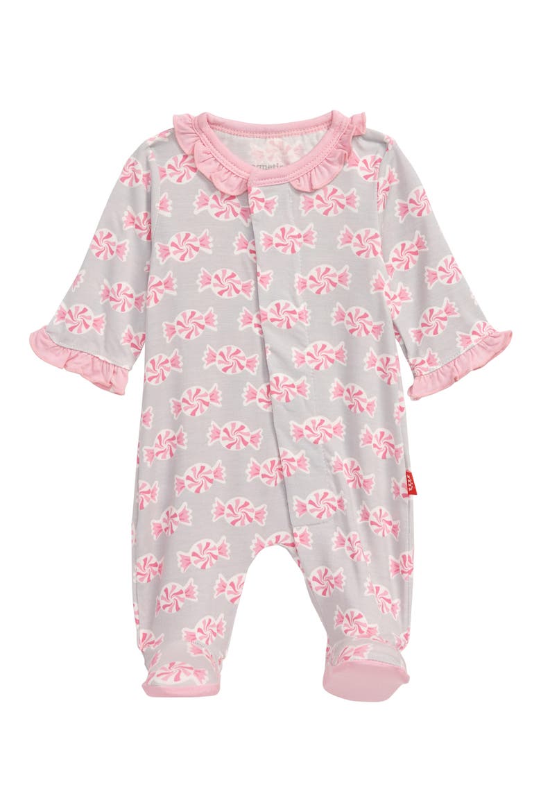 Sugar Baby Footie, Main, color, PINK