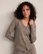 Haven Well Within Organic Cotton Rib Knit Cardigan
