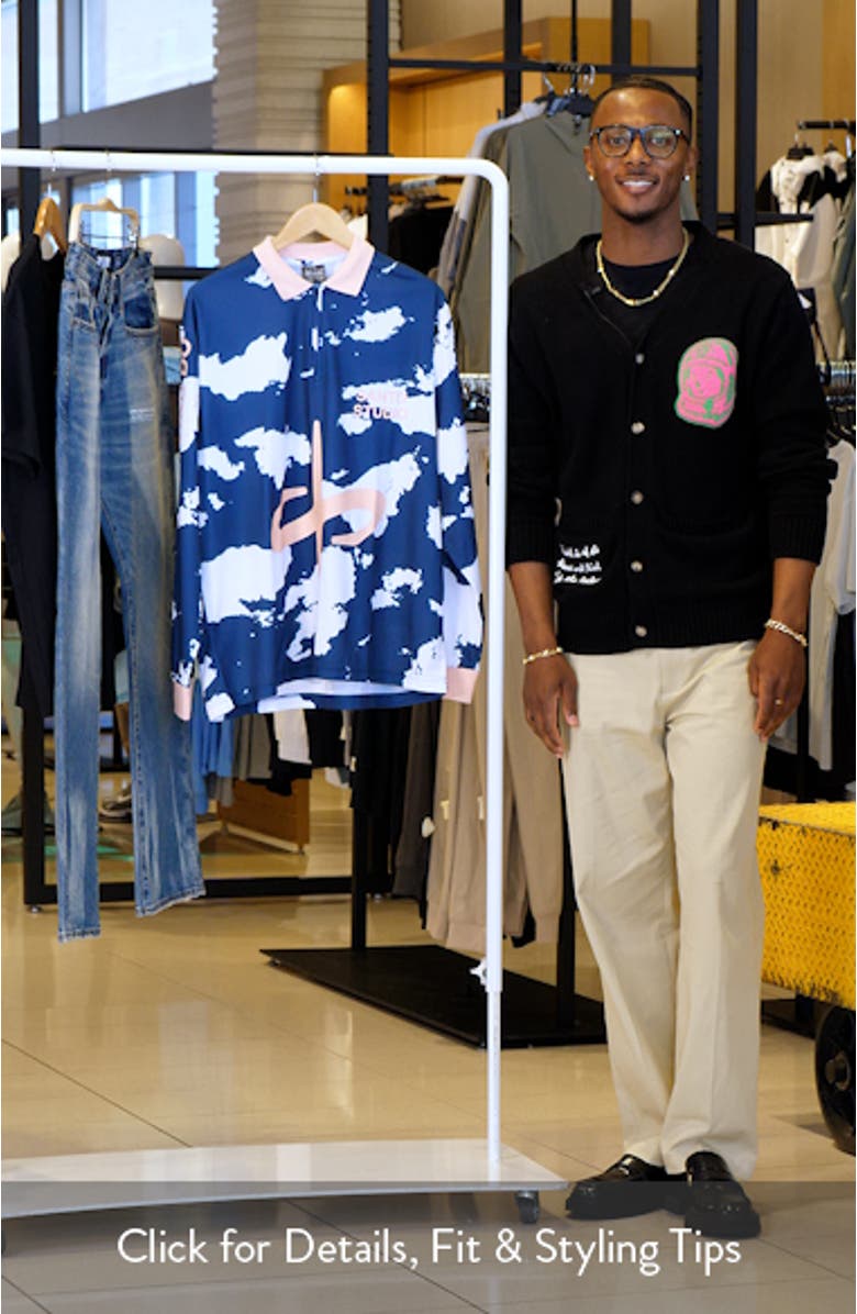 Heaven Half Zip Long Sleeve Polo, sales video thumbnail