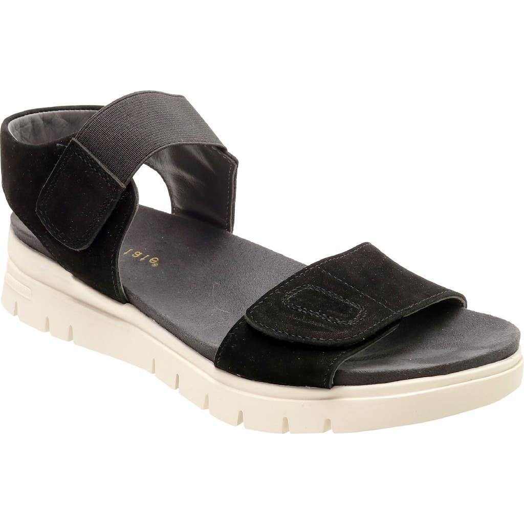 David Tate Papaya Slingback Sandal In Black