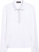 G/FORE Silky Tech Nylon Long Sleeve Golf Polo