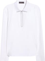 G/FORE Silky Tech Nylon Long Sleeve Golf Polo