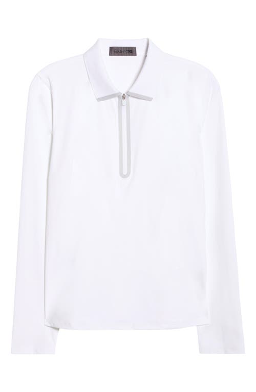 G/fore Crewneck Long Sleeve T-shirt In White