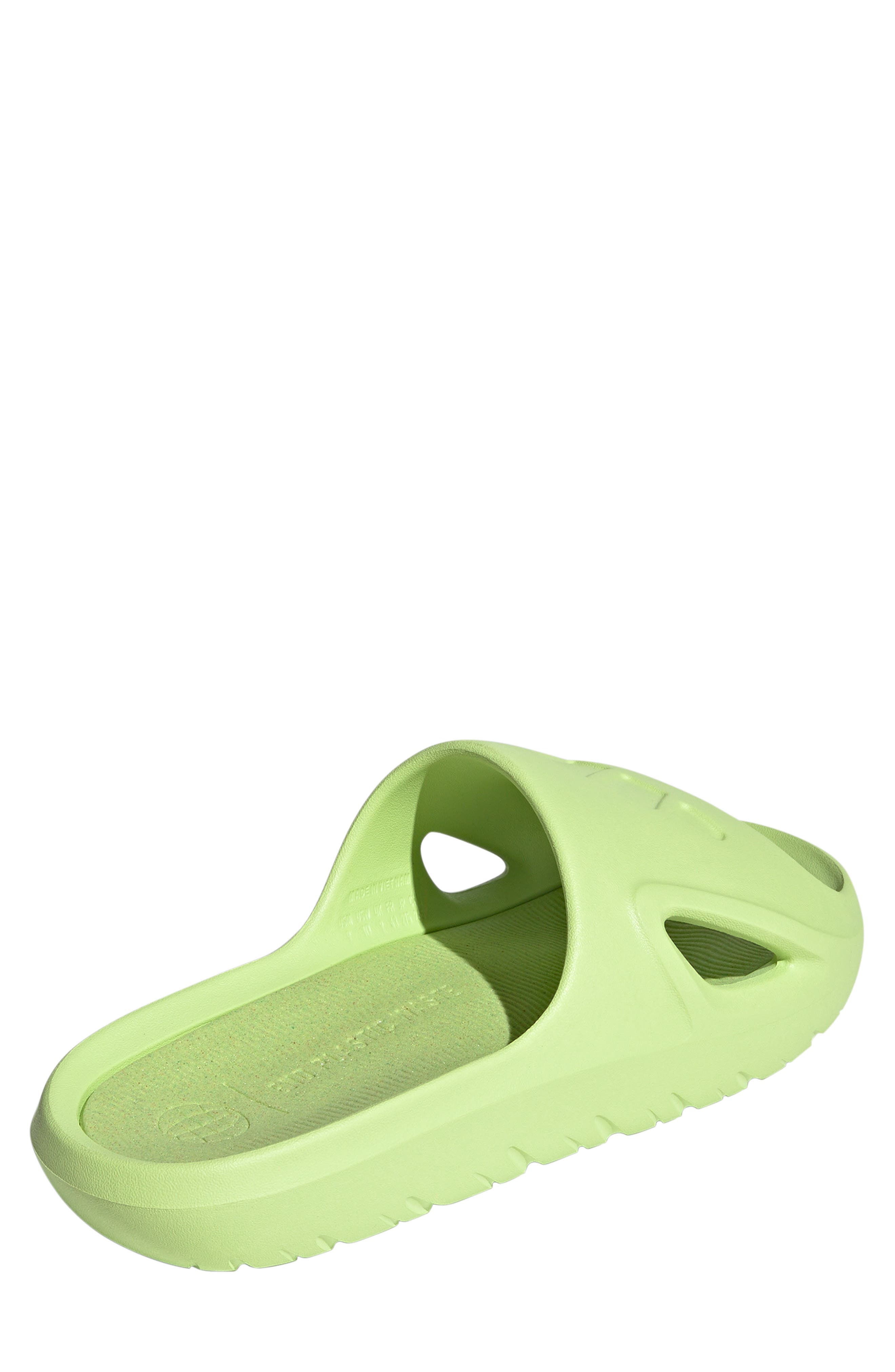 Adicane Slide Sandal, Alternate, color, LIME/ LIME/ LIME