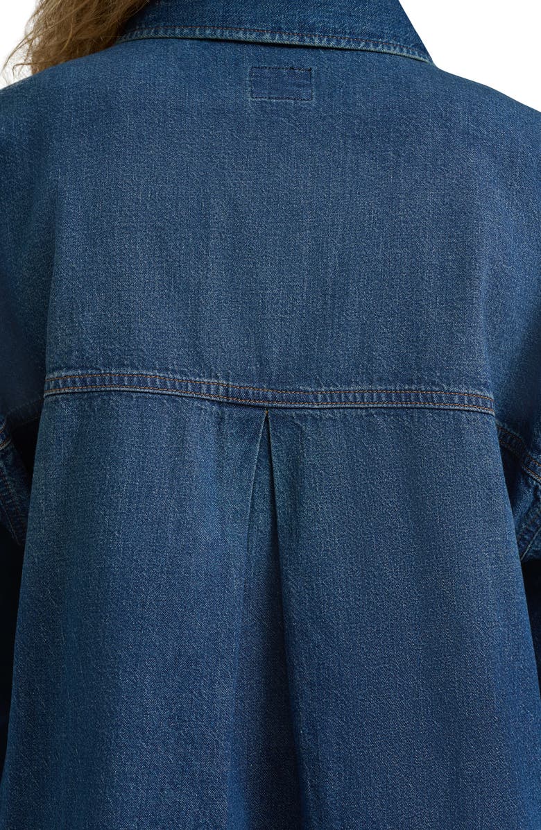 Lee Swing Back Denim Shirt, Alternate, color, Night Adventure