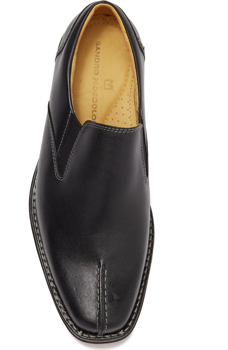 Sandro Moscoloni Douglas Biker Toe Leather Loafer, Alternate, color,