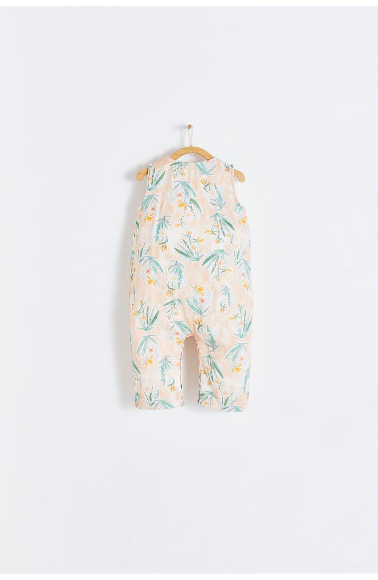 Babycottons Premium Cotton Indira Playsuit for Infant, Alternate, color, Pink