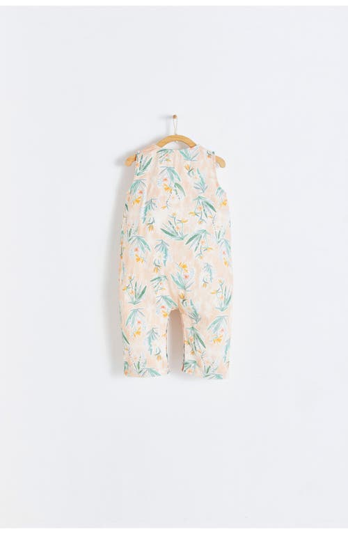 Shop Babycottons Indira Zip Footless Pajama In Pink