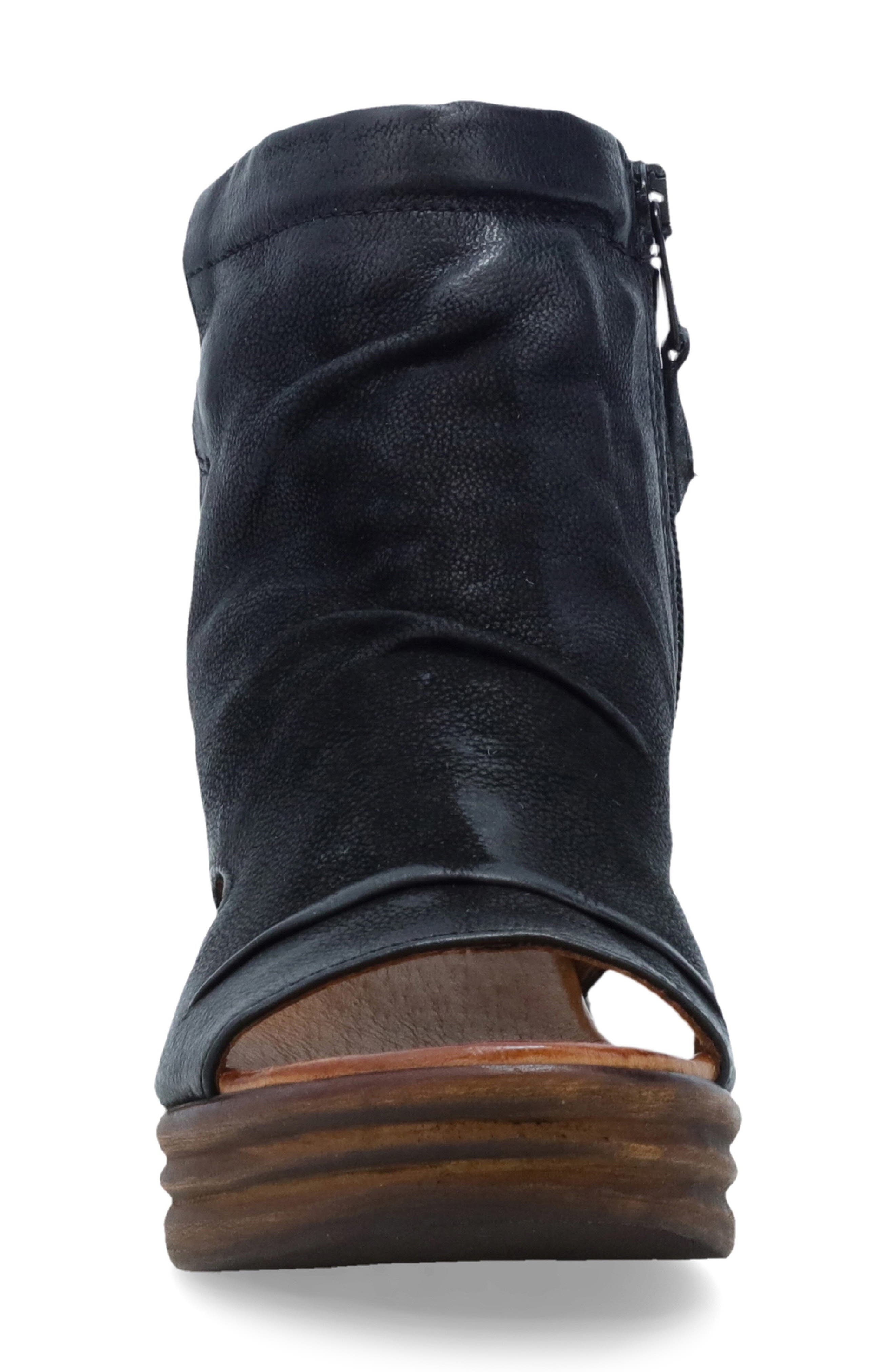 Miz Mooz Anna Slouch Wedge Sandal, Alternate, color, 