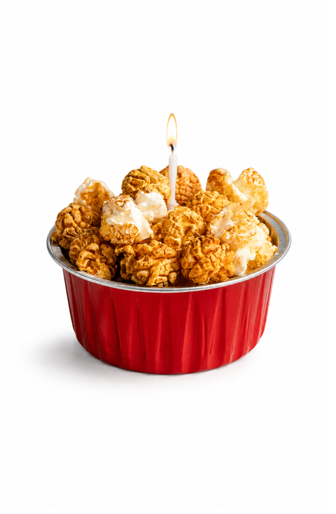 Popcorn Candle Bowl