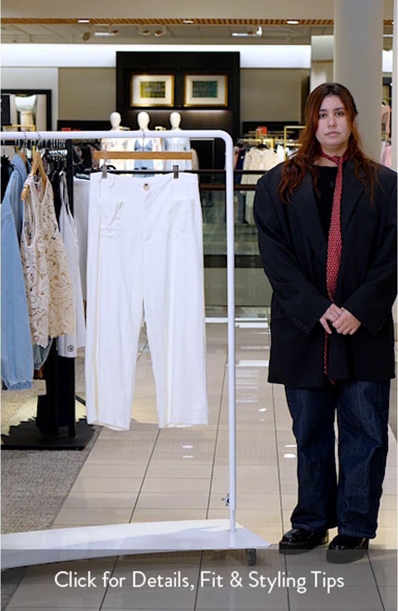 Double Pocket Wide Leg Pants, sales video thumbnail