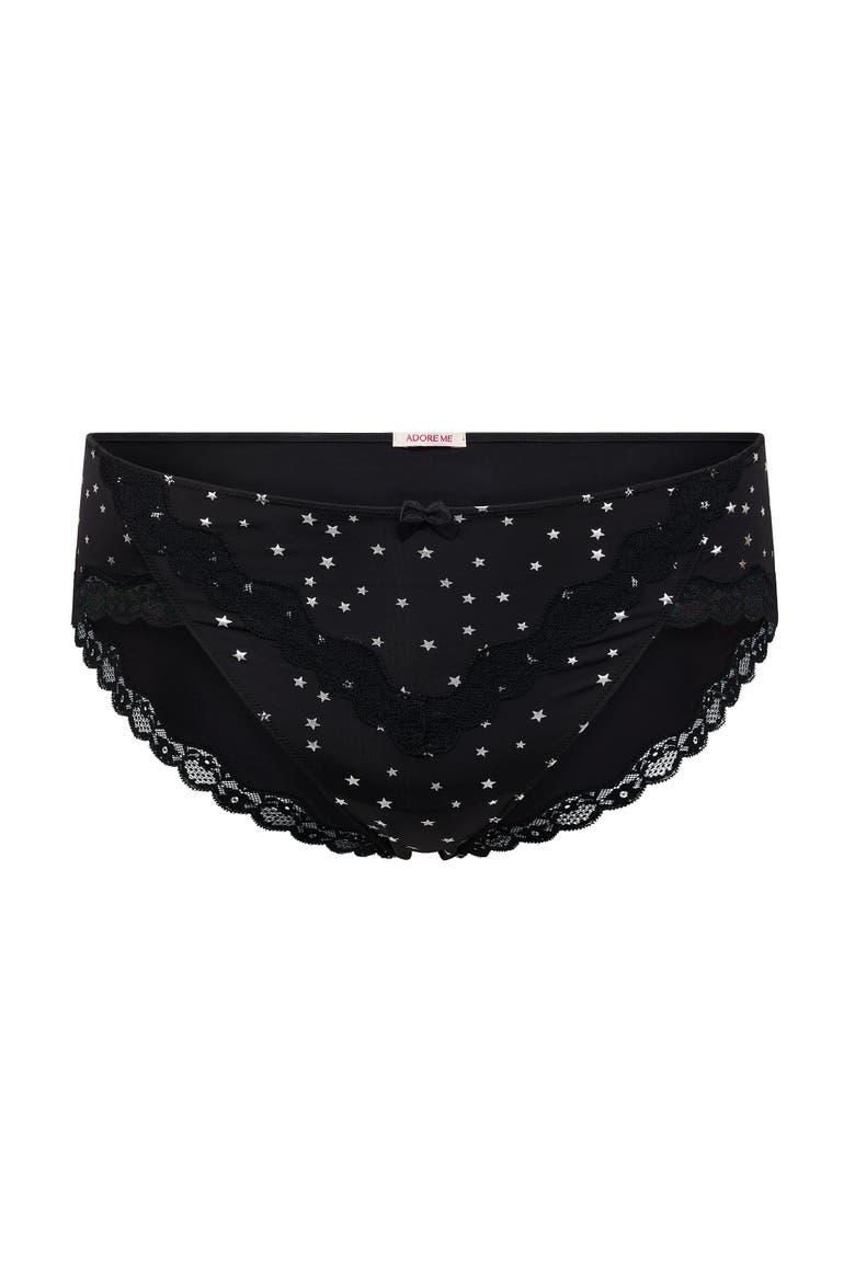 Nare Hipster Panties, Alternate, color, Shine Bright Foil Print