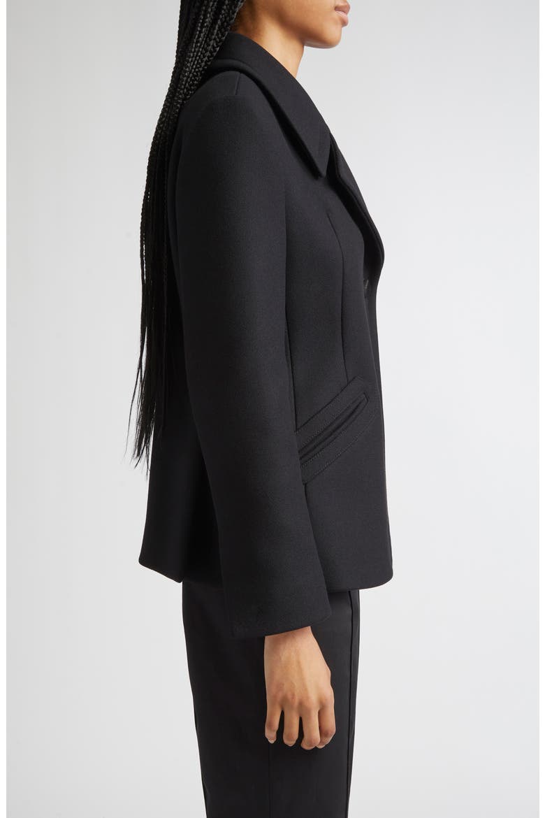 Jesse Virgin Wool Blend Jacket, Alternate, color, BLACK