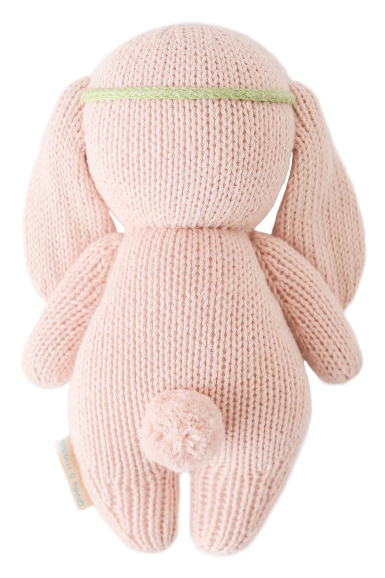 Baby Bunny Flower Crown Stuffed Animal, Alternate, color, PINK