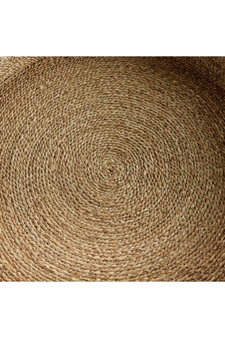 Tiana Seagrass Round Decorative Baskets Set of 2, Alternate, color, Blue