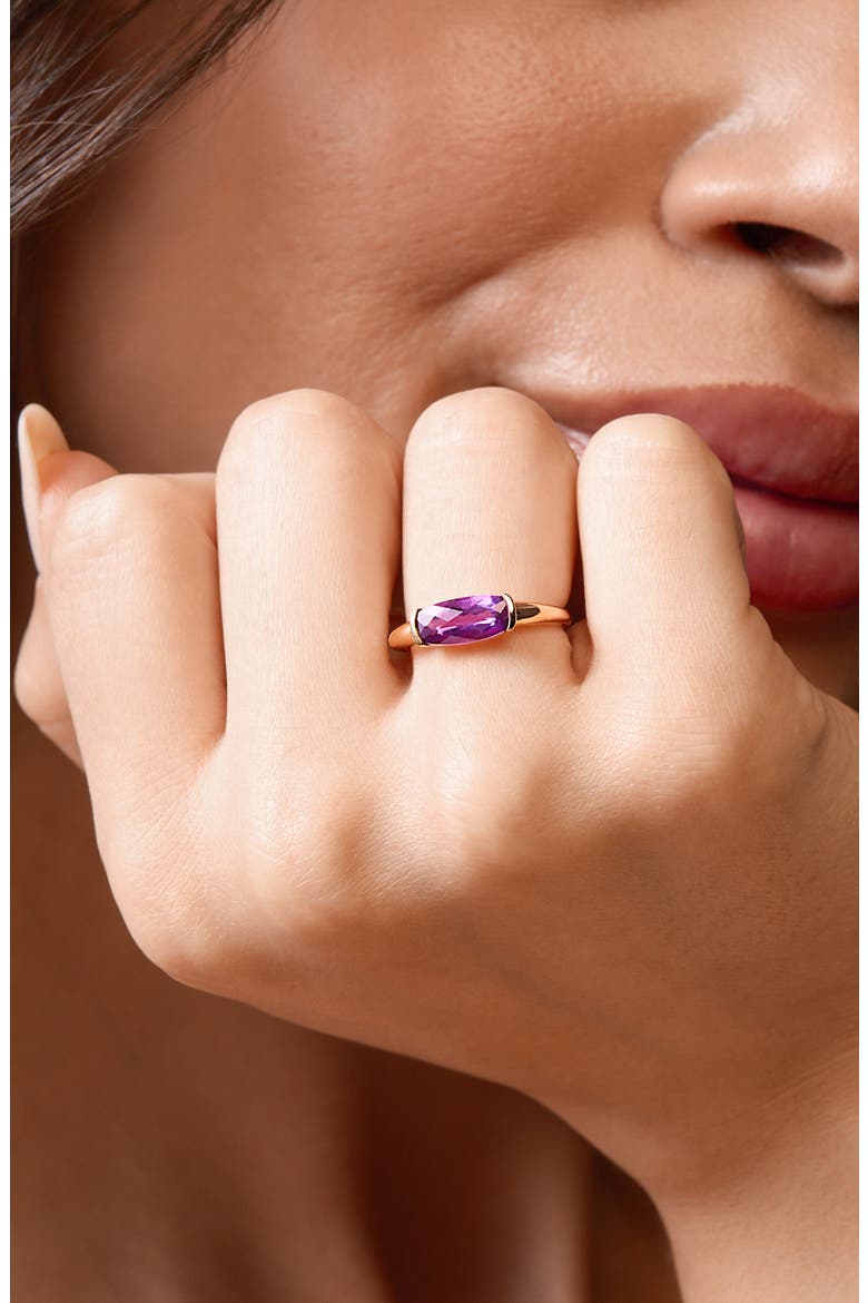 Stackable Ring, Alternate, color, 14KY 1AMBG1.2