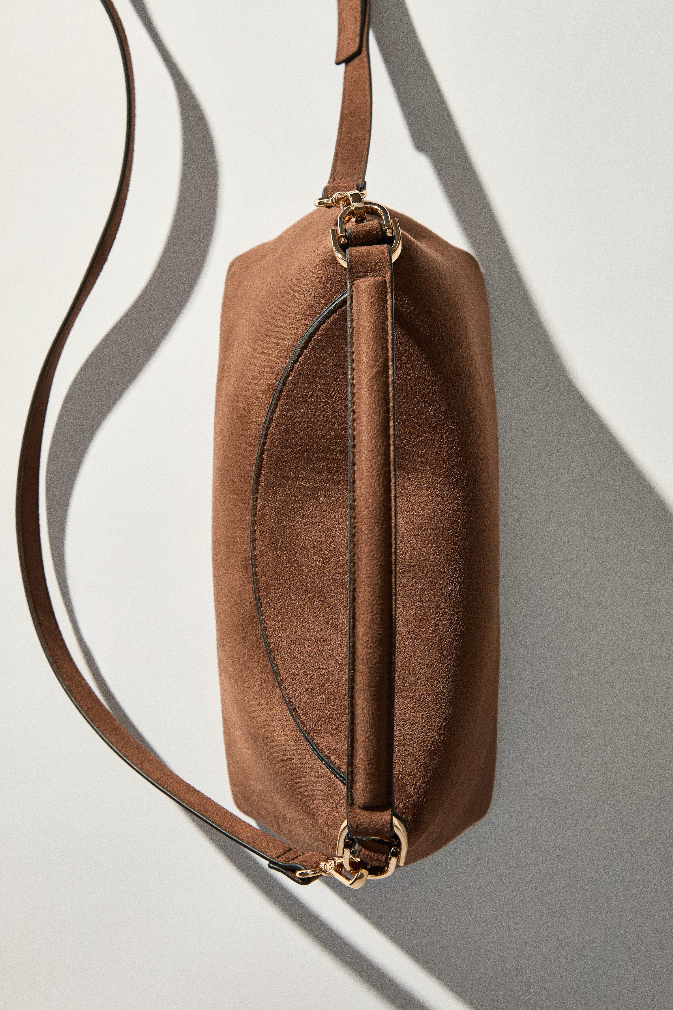 Crossbody Bag, Alternate, color, Brown