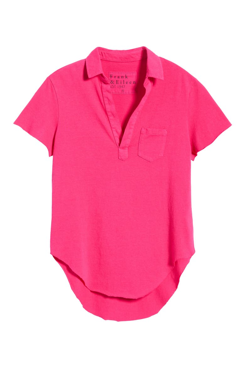 Cotton Jersey Polo, Alternate, color, ZNIA