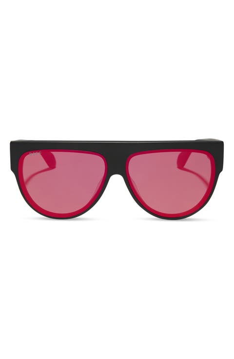 Georgie 58mm Gradient Shield Sunglasses