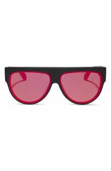 DIFF Georgie 58mm Gradient Shield Sunglasses