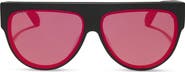 DIFF Georgie 58mm Gradient Shield Sunglasses