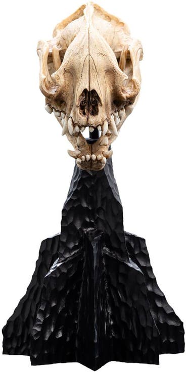 Lotr Trilogy - Skull Of A Warg Miniature