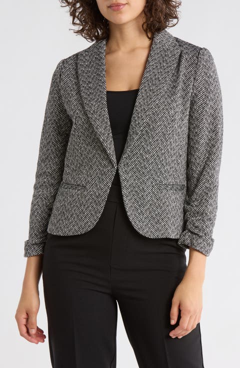 Herringbone Blazer