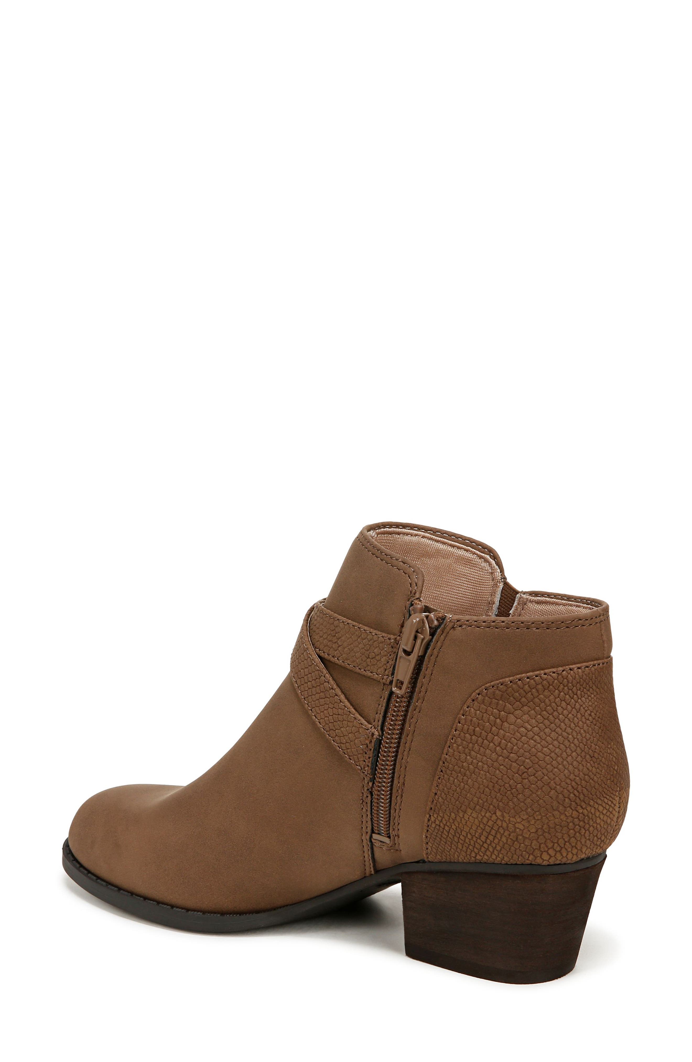 LifeStride Blaire Bootie, Alternate, color, Dark Taupe