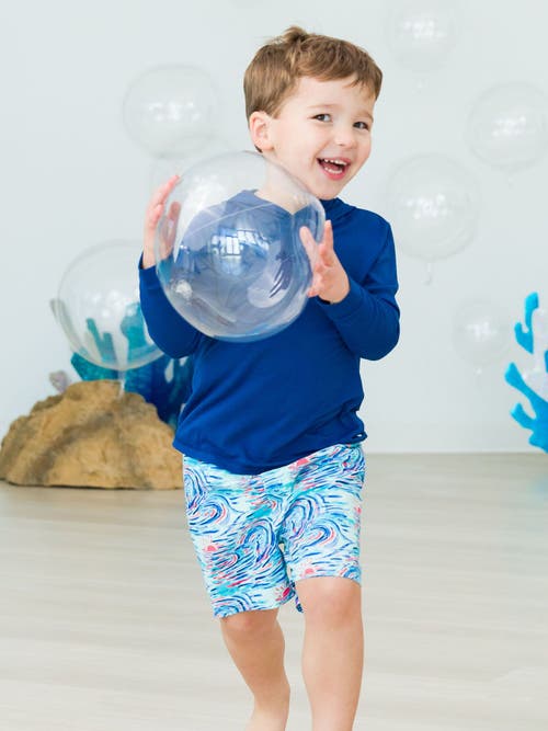 Ruggedbutts Toddler Boys Upf50+ Swim Trunks