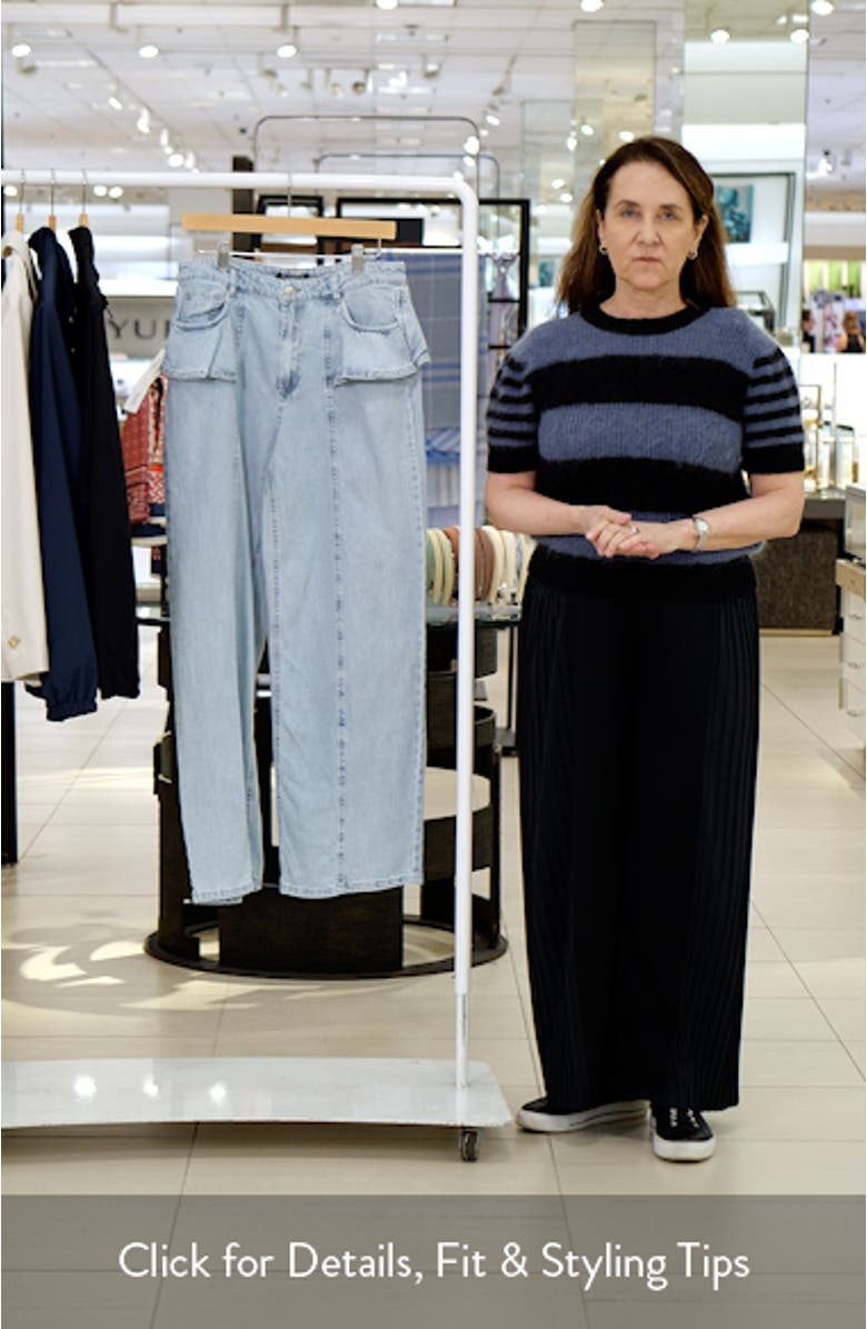 Chlo Flounce Detail Jeans, sales video thumbnail