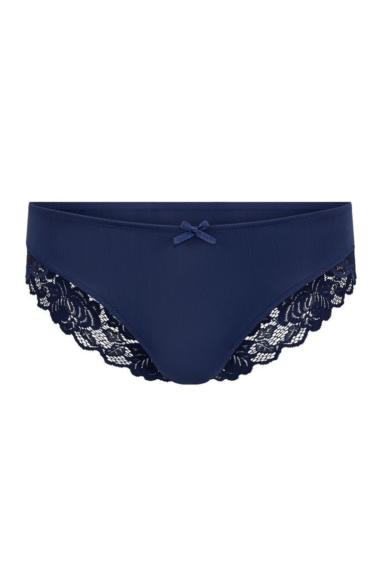 Adore Me Livi Hipster Panties, Alternate, color, Dark Blue