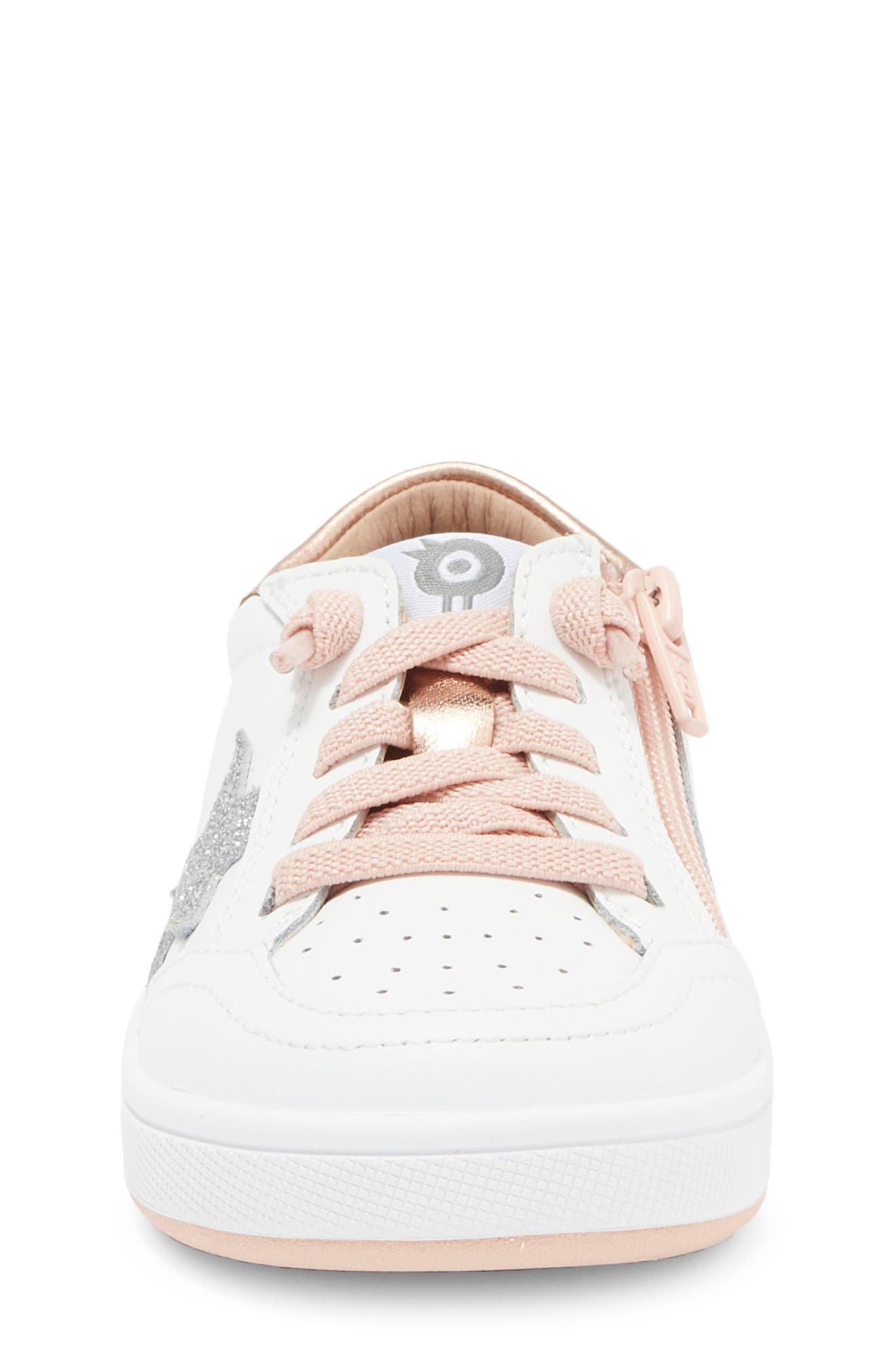 OLD SOLES Kids
 Platinum Runner Sneaker, Alternate, color, Snow / Copper