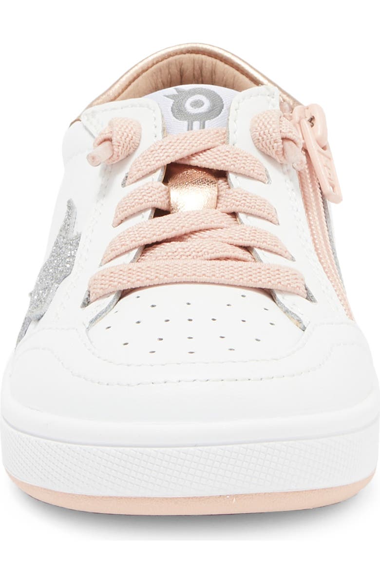 OLD SOLES Kids' Platinum Runner Sneaker, Alternate, color, Snow / Copper