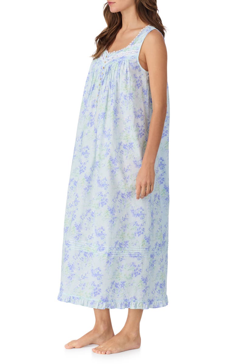 Eileen West Sleeveless Cotton Ballet Nightgown, Alternate, color, 