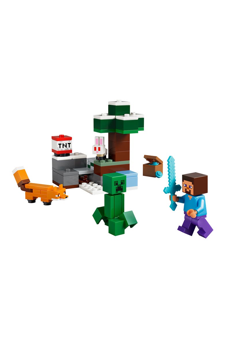 Minecraft Steve's Taiga Adventure Building Set 21583, Alternate, color, MULTI